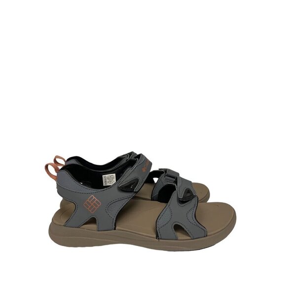 NEW! Columbia 2 Strap Sandal Graphite Owl Grey Techlite Men\'s Size 11 main image 6